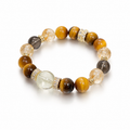 Golden Aura Natural Stone Bracelet