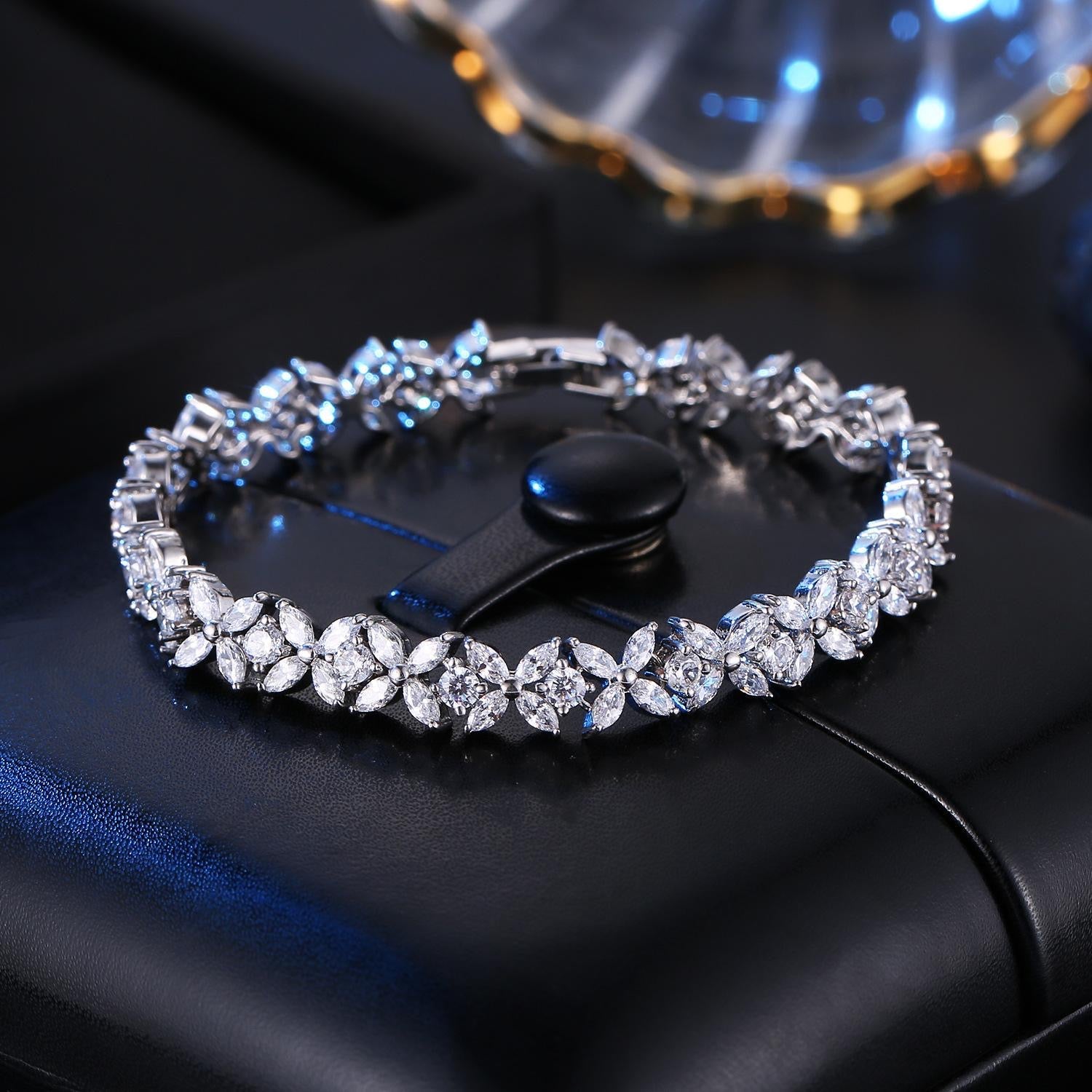 Elegant Marquise Crystal Jewelry