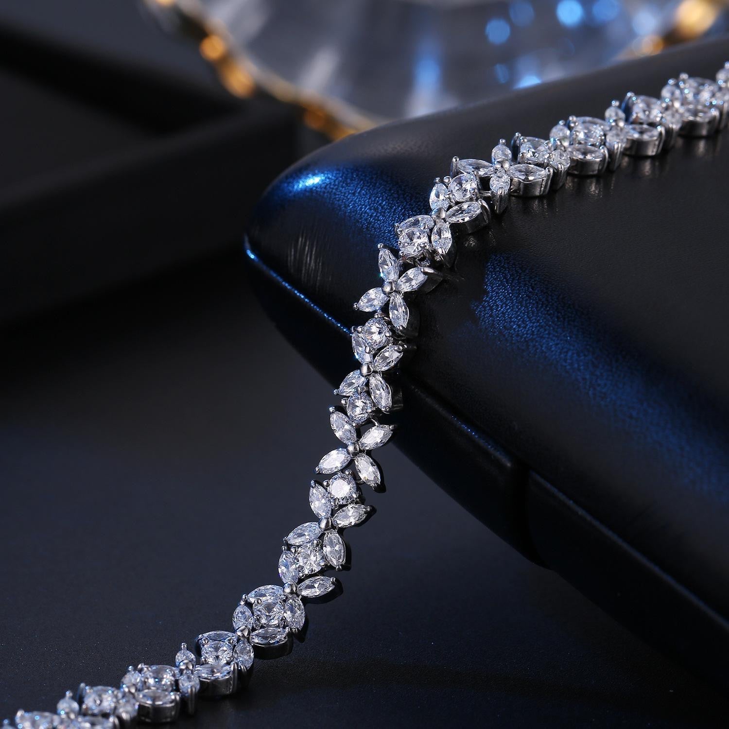 Elegant Marquise Crystal Jewelry