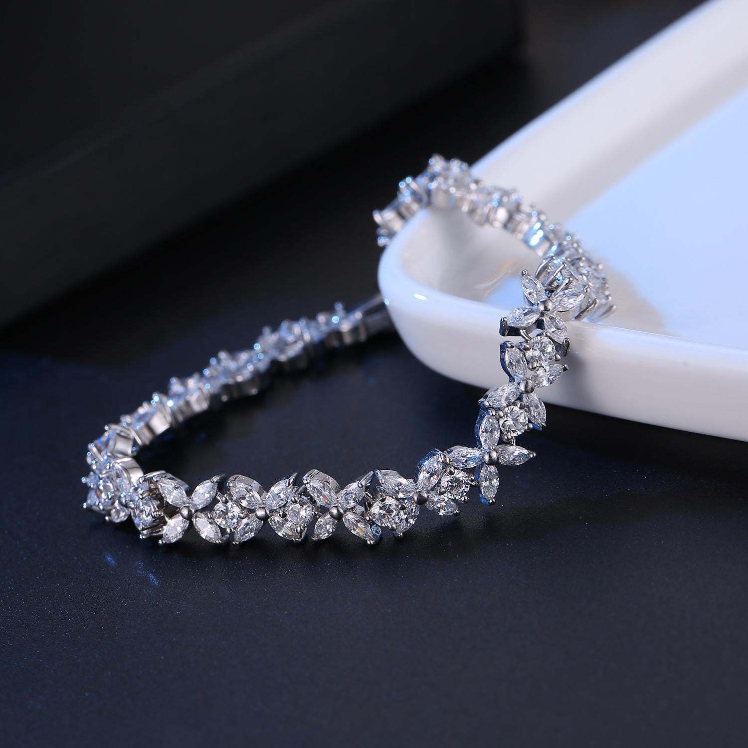 Elegant Marquise Crystal Jewelry
