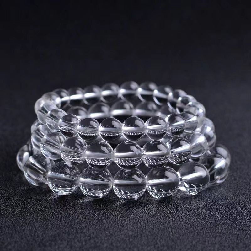 Natural Clear Quartz Crystal Bracelet