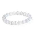 Natural Cat-Eye Selenite Crystal Bracelet